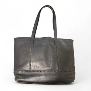 Cole Haan black leather tote bag